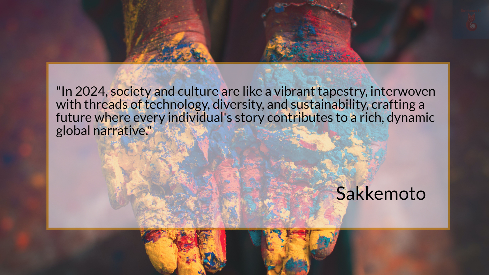 In 2024, society and culture are like a vibrant tapestry, interwoven with threads of technology,
