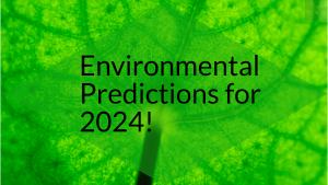 Towards a Greener Future Environmental Predictions